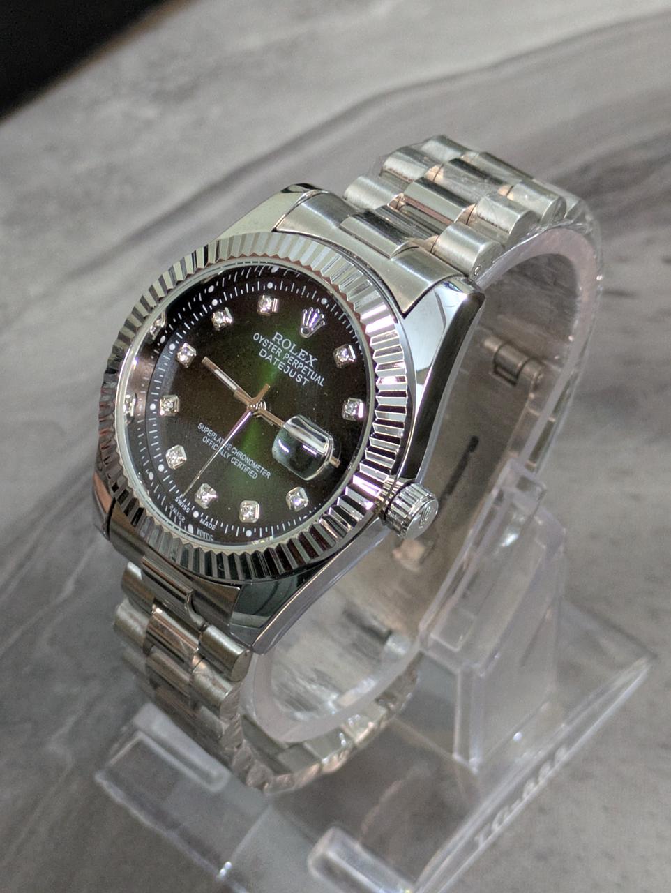 Rolex DateJust Oyster Perpetual First Copy Watch | Premium Replica