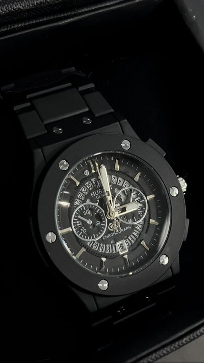 Hublot Geneve Classic Fusion Stainless Steel Quartz Watch