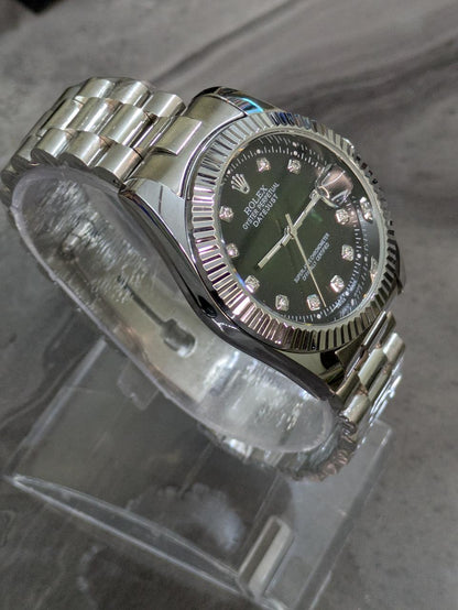 Rolex DateJust Oyster Perpetual First Copy Watch | Premium Replica