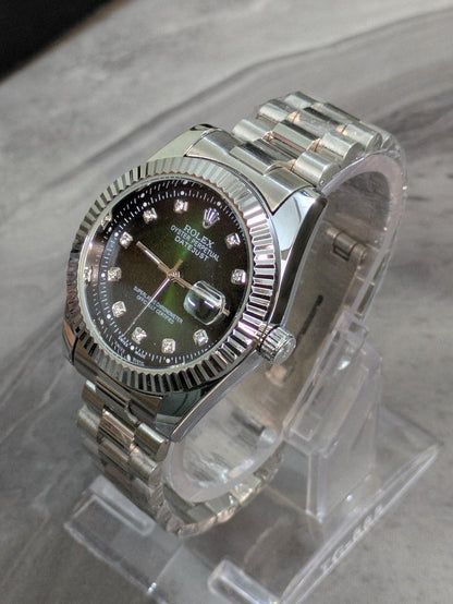 Rolex DateJust Oyster Perpetual First Copy Watch | Premium Replica