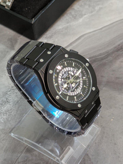 Hublot Geneve Classic Fusion Stainless Steel Quartz Watch