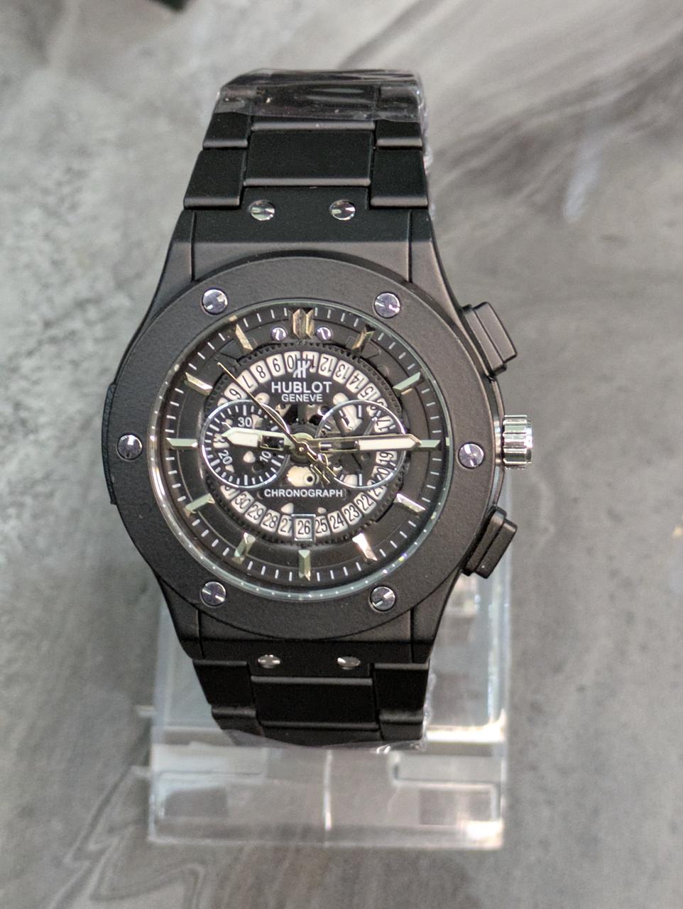 Hublot Geneve Classic Fusion Stainless Steel Quartz Watch